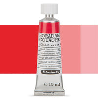 Schmincke Horadam Gouache 15ml – 344 Kadmium hellrot