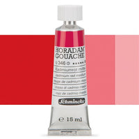 Schmincke Horadam Gouache 15ml – 346 Kadmiumrot mittel