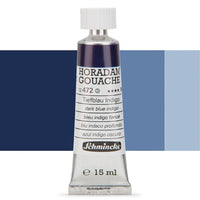 Schmincke Horadam Gouache 15ml – 472 dunkelblau Indigo
