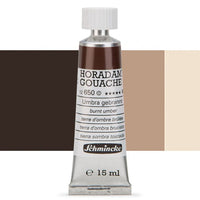 Schmincke Horadam Gouache 15ml – 650 gebrannt umbra