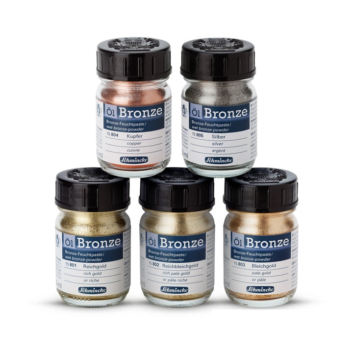 Schmincke Oil-Bronze Metall-Pigmentpulver 50 ml | verschiedene Farben — Bild 8