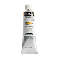 Schmincke PRIMAcryl Professional Acrylfarbe 150 ml – 235 Titangoldgelb