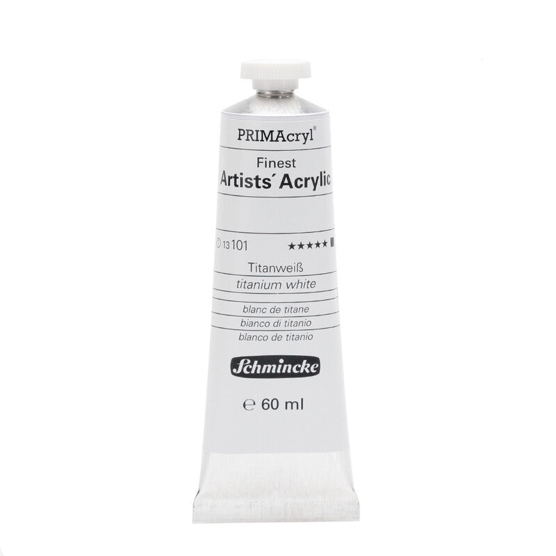 Schmincke PRIMAcryl Professional Acrylfarbe 60 ml – 101 Titanweiß