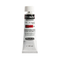 Schmincke PRIMAcryl Professional Acrylfarbe 60 ml – 346 Kadmiumrot dunkel Imitat