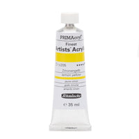 Schmincke PRIMAcryl Professional Acrylfarben 35 ml – 205 Hansagelb Zitron