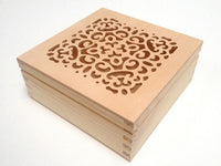 Schmuckkästchen mit Zierdeckel - 15 x 15 cm — Bild 2