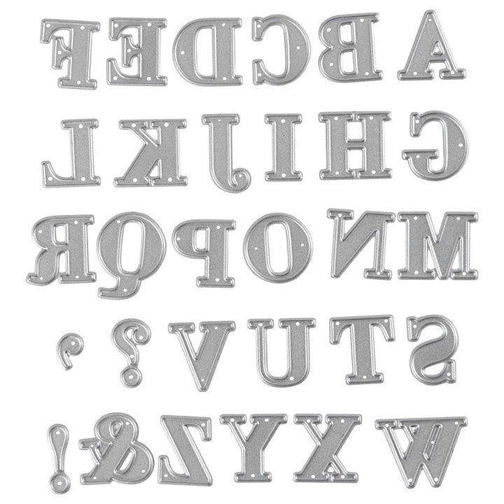 Schneideschablonen - Alphabet — Bild 2