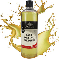 Schnelltrocknendes Malmittel Phoenix für Ölfarben, 250 – 500 ml