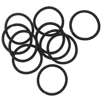 Schwarze elastische Haarbänder — Bild 1
