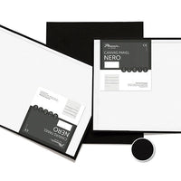 Schwarze Malkarton-Leinwand | verschiedene Größen — Bild 10