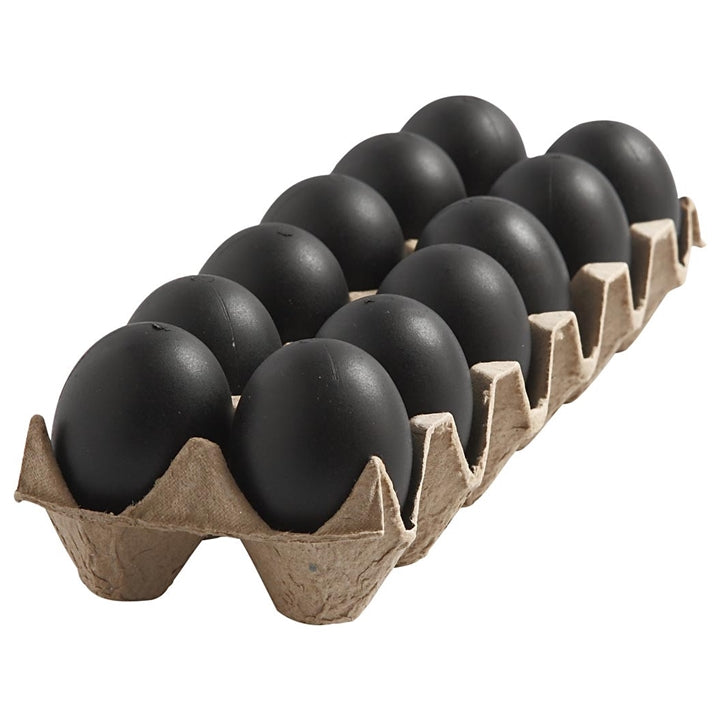 Schwarze Plastik-Eier — Bild 2