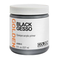 Schwarzes Acryl-Gesso GOLDEN Black Gesso