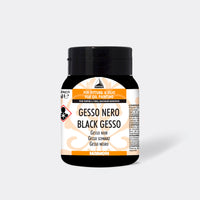 Schwarzes Acryl Gesso MAIMERI 500 ml
