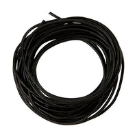 Schwarzes Lederband 2mm x 4m — Bild 4