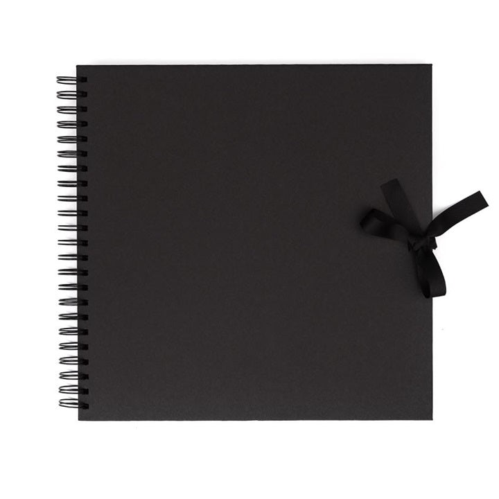 Schwarzes Scrapbook-Album | verschiedene Größen — Bild 4