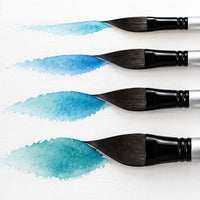 Schwertpinsel für Aquarell, Größen 8 – 20 – 4er-Set