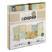 Scrapbooking-Papier 20 x 20 cm | Beigetöne — Bild 4