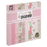 Scrapbooking-Papier 20 x 20 cm | rosa Farbtöne — Bild 3