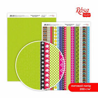 Scrapbooking-Papier Be in Color A4 | verschiedene Motive — Bild 7
