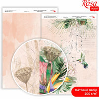 Scrapbooking-Papier King Protea A4 – No. 5