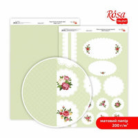 Scrapbooking-Papier Magic Roses A4 | verschiedene Motive — Bild 3