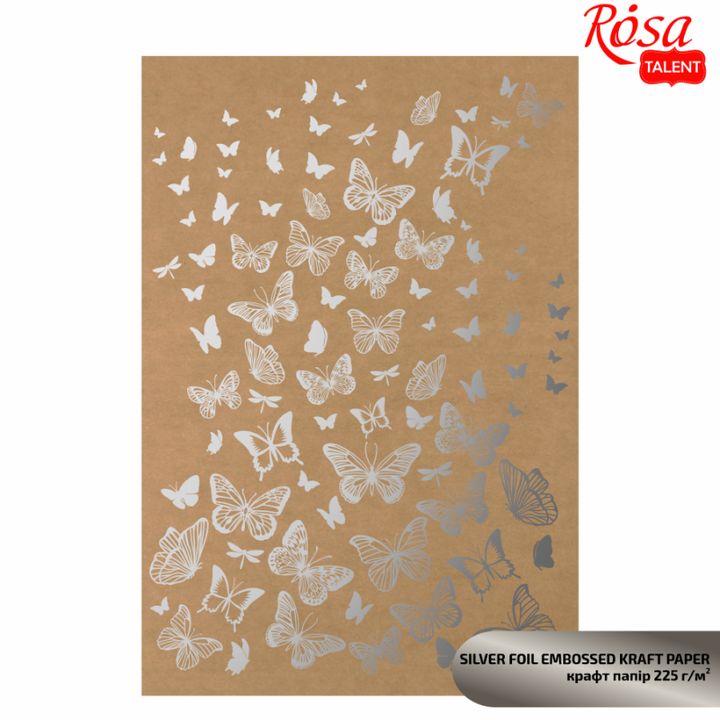 Scrapbooking-Papier mit Metallic-Effekten A4 | verschiedene Motive — Bild 4