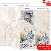 Scrapbooking-Papier Ocean Dreams A4 – No. 2
