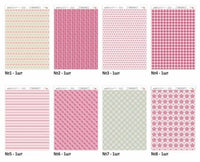 Scrapbooking Papier Set "Momente der Zärtlichkeit" 21 x 29,7 cm | 8 Blatt — Bild 4