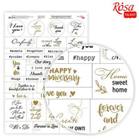 Scrapbooking-Papier | Wörter | Phrasen | Liebe — Bild 2