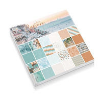 Scrapbooking-Papierblock 30,5 x 30,5 cm – 24 Blatt, Motiv: Meer — Bild 1