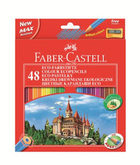 Sechseckige Pastellstifte aus Holz — Bild 1