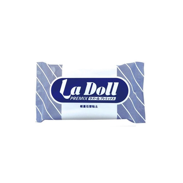Selbsthärtende La Doll Premix Padico Modelliermasse 120 g auf Steinbasis, leicht und detailgetreu formbar.