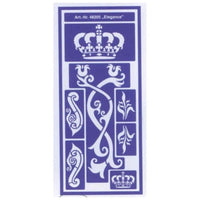 Selbstklebe-Schablone Elegance 12,5 x 28,5 cm — Bild 1