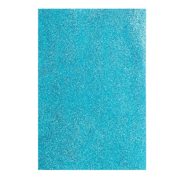 Selbstklebende Glitzer-Moosgummi-Platte EVA 20x30 cm | verschiedene Farben — Bild 1