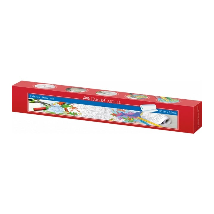 Selbstklebende Malpapierrolle mit Illustration — Bild 1