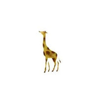 Selbstklebende Schablone Giraffe 7x10 cm — Bild 2