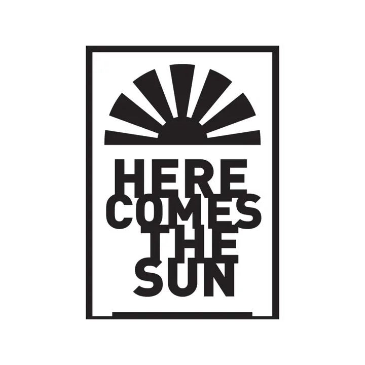 Selbstklebende Schablone Here comes the sun A5 — Bild 2