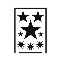 Selbstklebende Schablone Star A5 — Bild 1