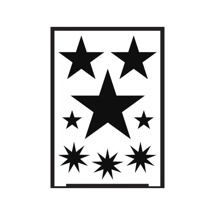 Selbstklebende Schablone Star A5 — Bild 1