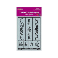 Selbstklebende Tattoo-Schablone Bänder — Bild 2