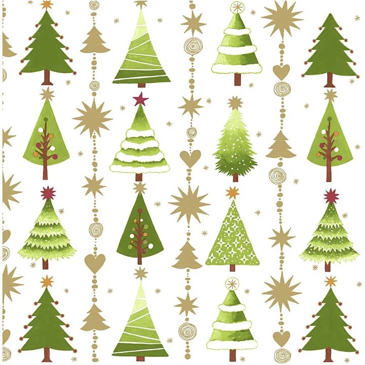 Servietten für Decoupage Christmas Trees — Bild 2