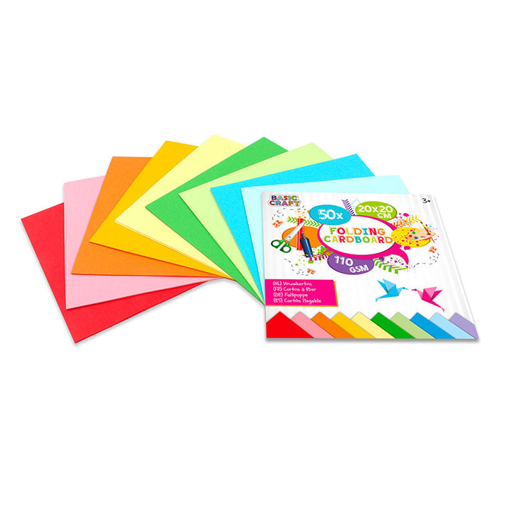 Set aus 50 farbigen Papieren | verschiedene Formate — Bild 2