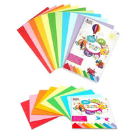 Set aus 50 farbigen Papieren | verschiedene Formate — Bild 1