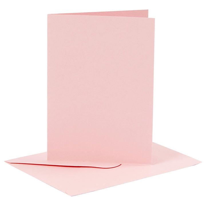 Set aus 6 Klappkarten mit Umschlägen – 10,5 x 15 cm | verschiedene Farben — Bild 8