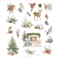Set mit 19 Weihnachtsaufklebern | Lovely Christmas at Home — Bild 1