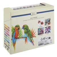 Set mit doppelseitigen Markern 48 Stück — Bild 6