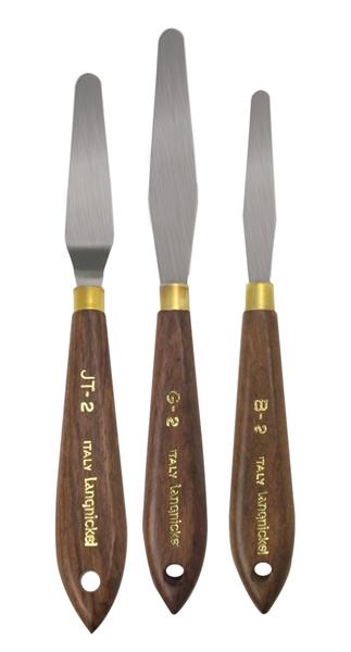 Set mit Spachteln und Messern für die Kunstmalerei - 3er Set — Bild 2