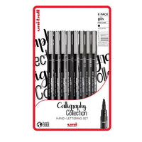 Set UNI PIN fineliner Kalligraphie-Marker 8 Stück — Bild 7