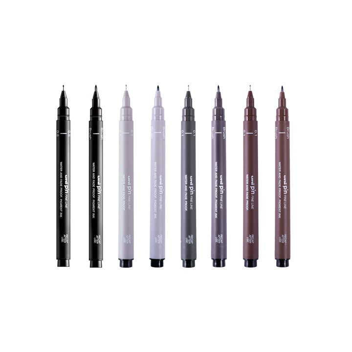 Set UNI PIN fineliner marker Creative Strokes 8 Stück — Bild 6