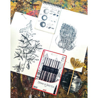 Set UNI PIN fineliner marker Draw and Sketch 8 Stück — Bild 1